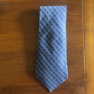 Hermès Blue Tie